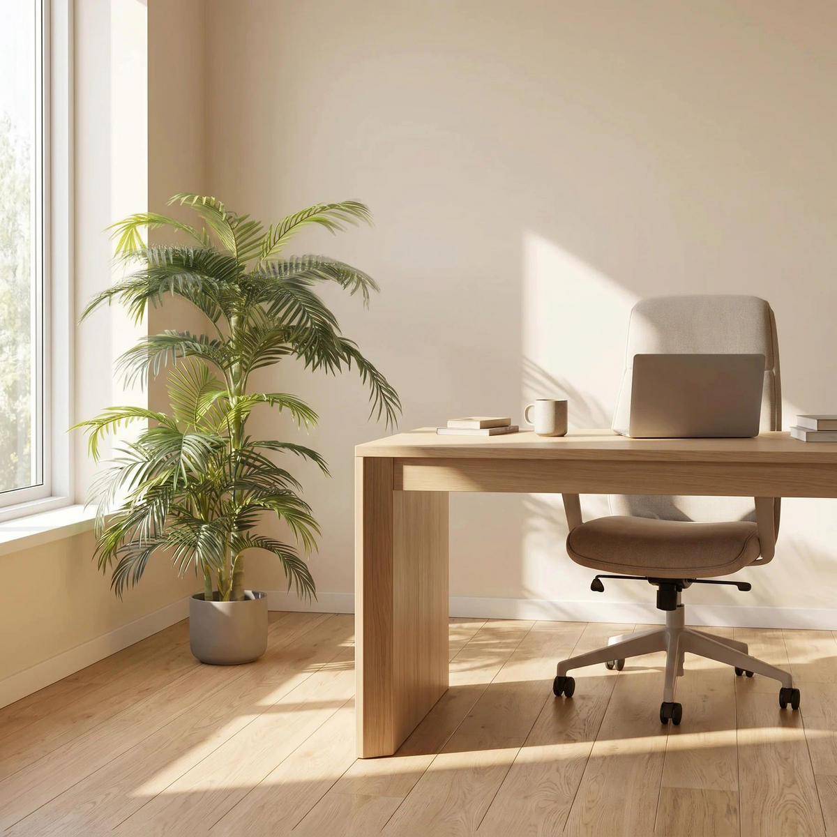 KUNSTBAUM Künstliche Areca Palme - Bobby 130 cm - Grün, Kunststoff (130cm) - Emerald