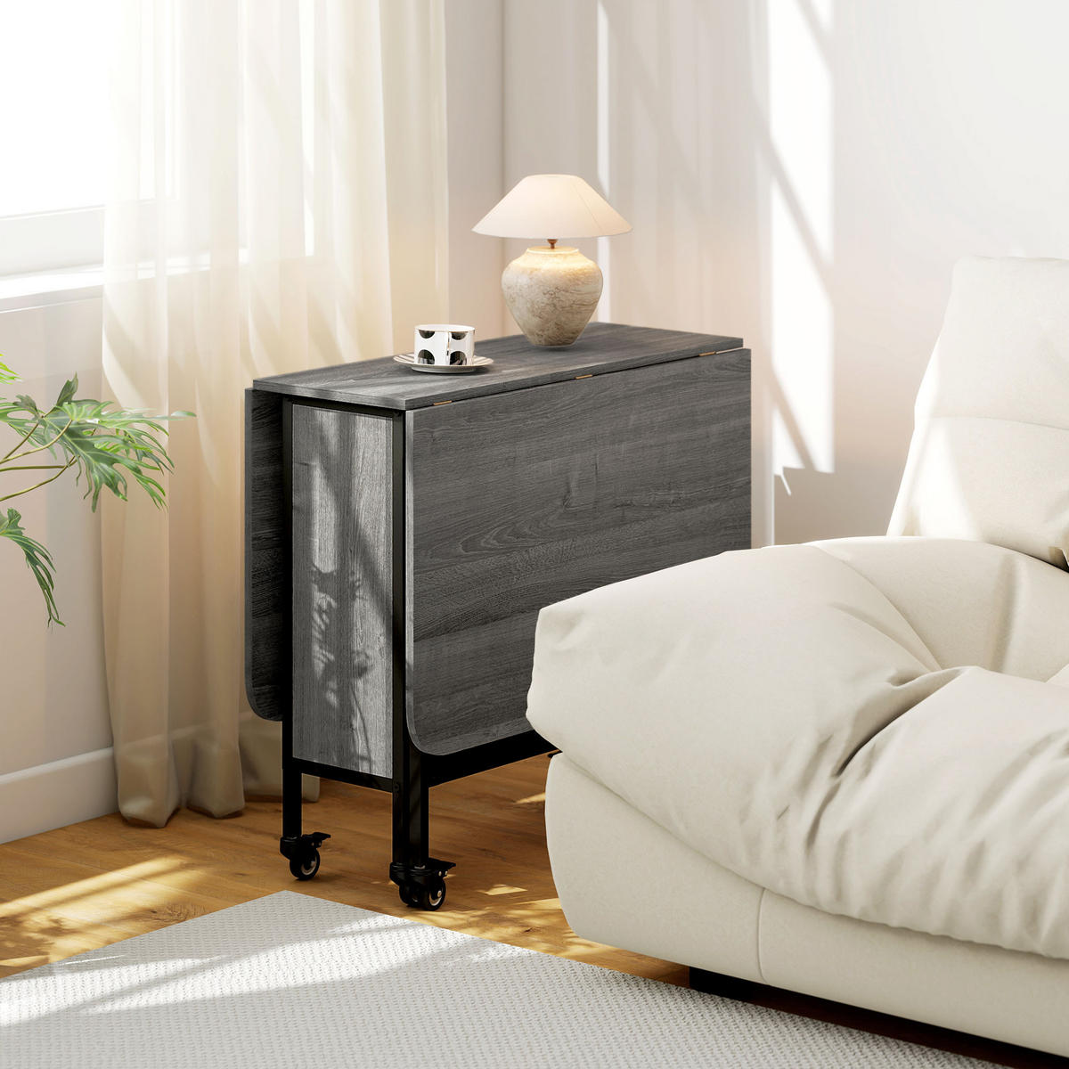 ESSTISCH DE-16493 Grau - Grau, Holzwerkstoff (130/80/74cm) - ComfortXL