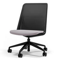 DREHSTUHL Bürostuhl Alassio / Hellgrau - Hellgrau, Textil (56/87/45cm) - ASSMANN