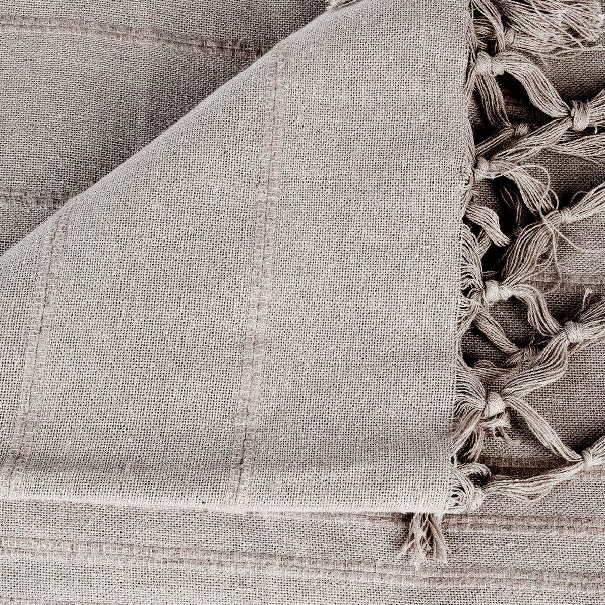 TAGESDECKE 220/160 cm - Beige, Naturmaterialien (160/220cm) - Atmosphera Createur d´interieur