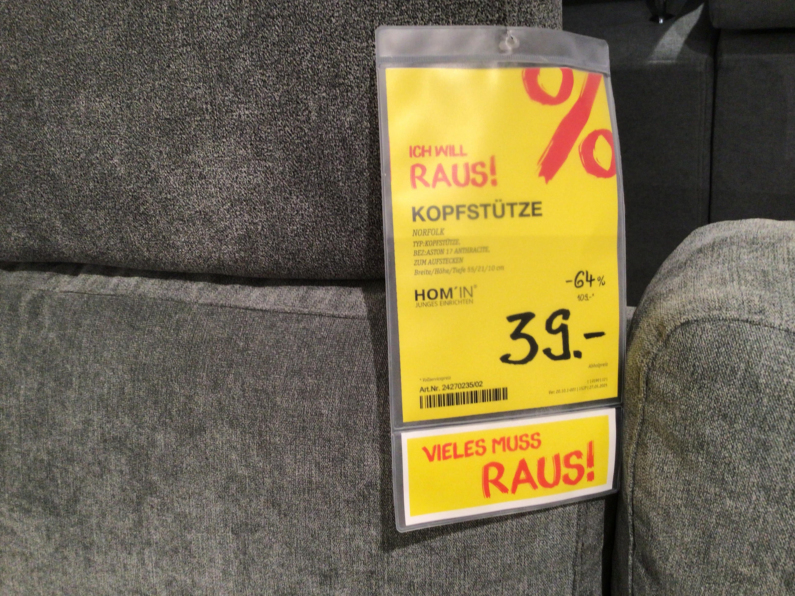 KOPFSTÜTZE