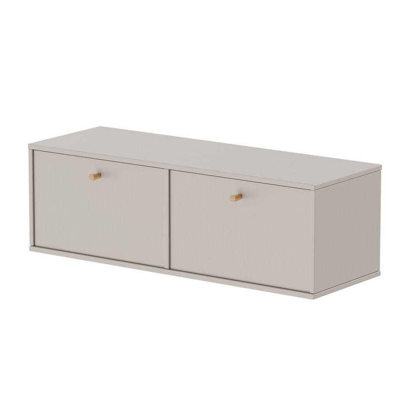Idohome Tv-Lowboard Beige 121x35x40.5 cm