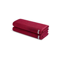 DUSCHTUCH Selection 2er-Set - Rot, Textil (50/100cm) - Ross