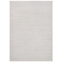 TEPPICH HYGGE Weiß 300/400 cm - Weiß, Kunststoff (300/400cm) - Tapiso