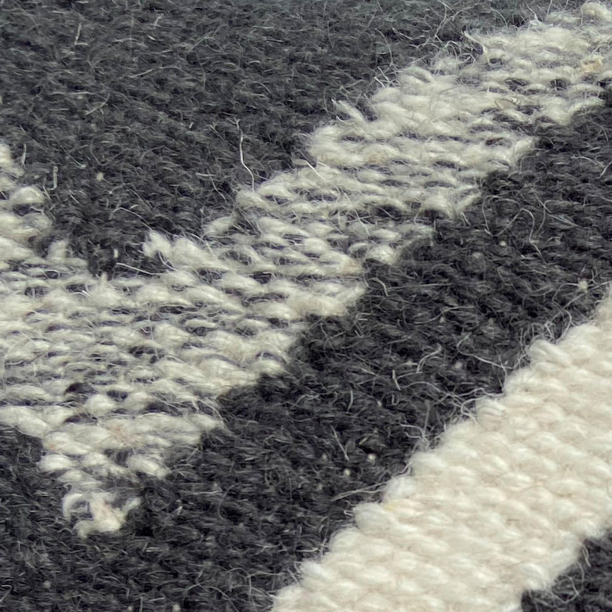 WOLLTEPPICH Graues Wunder 160x260 - Weiß, Textil (160/260cm) - Malagoon