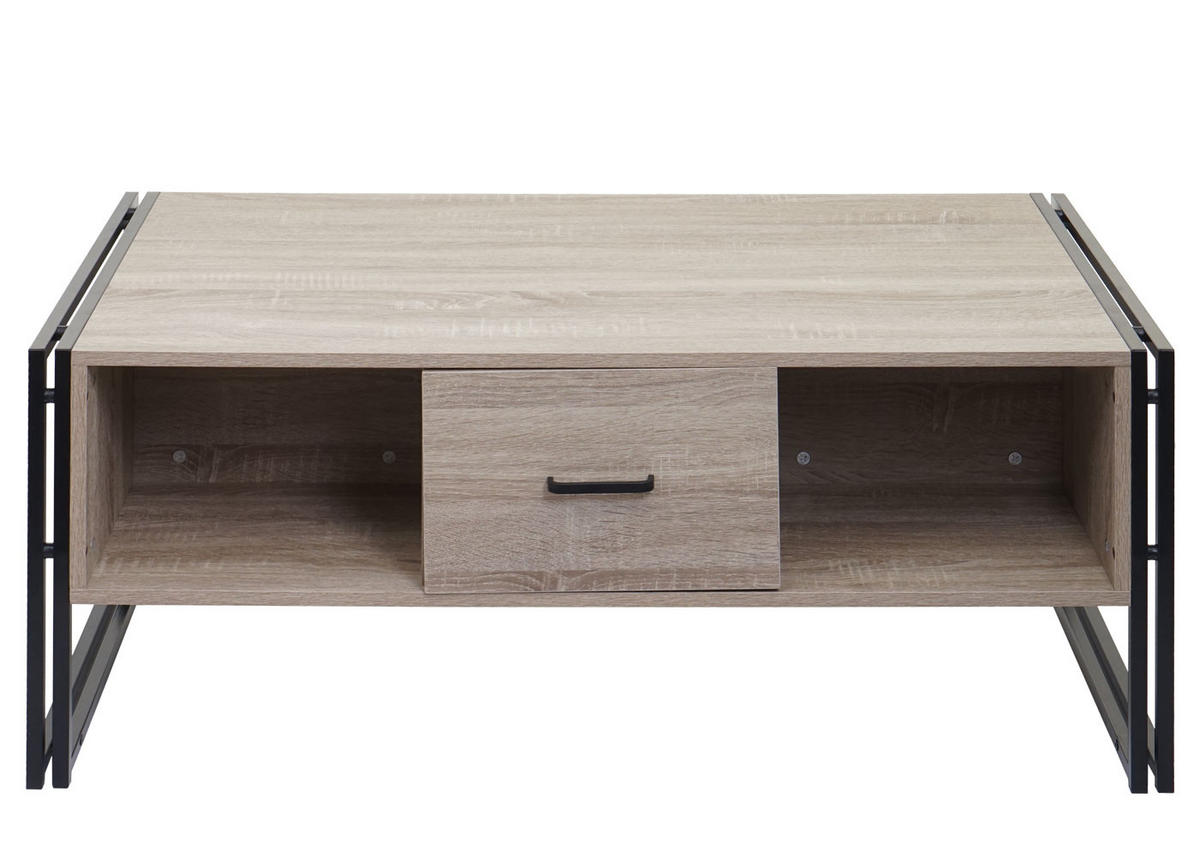 COUCHTISCH A27B rechteck Eiche Dekor - Eichefarben, Holzwerkstoff (60/110/45cm) - MCW