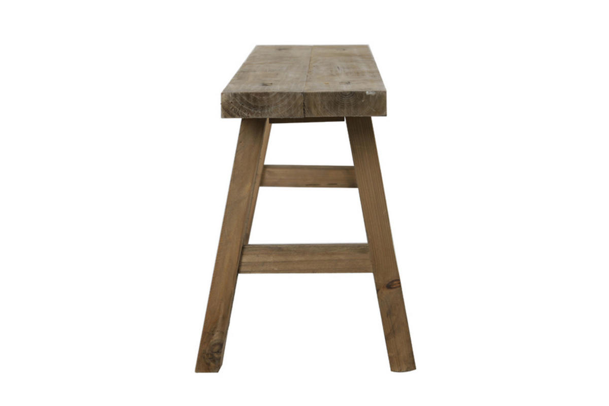 BANK Safane Braun 108/20/36,5 cm - Braun, Holz (20/36.5/108cm) - Light & Living