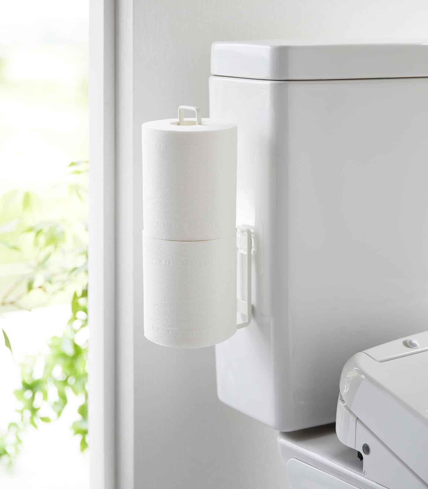 DarMoi Toilettenpapierhalter Mit Ablage – Edelstahl, Wandmontage, Für 2 Rollen, Inkl. Schrauben & Klebepads