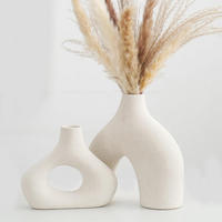 VASE Keramik - Weiß, Keramik (19cm) - LIBRATON