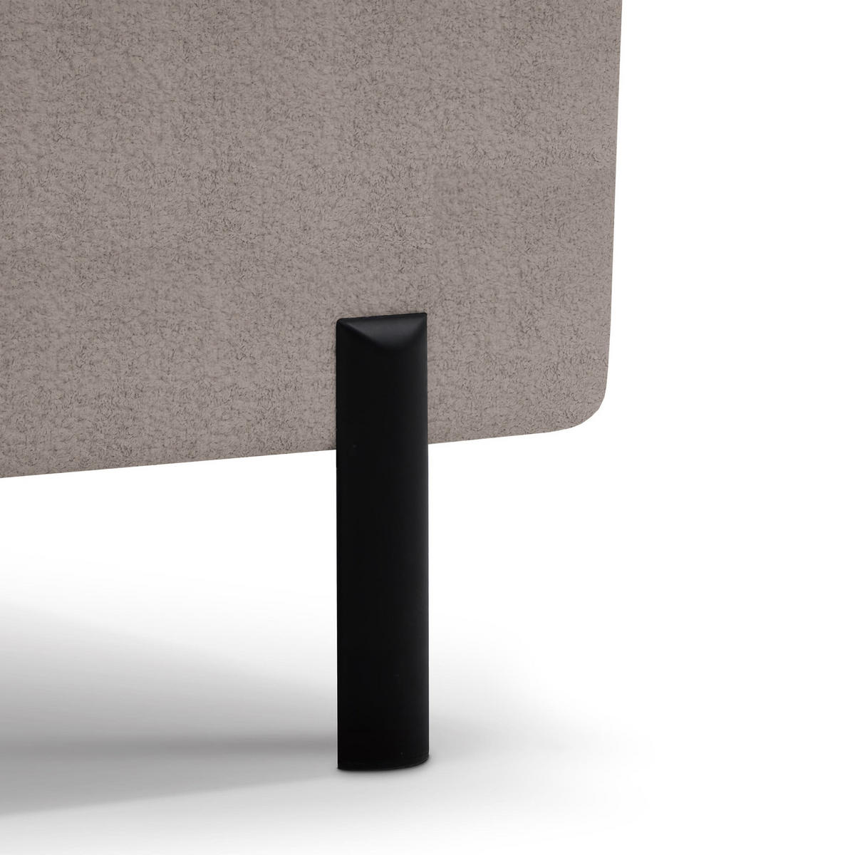 WOHNLANDSCHAFT Sora U mit Schlaffunktion und verstellbarer Sitztiefe, Kopfstützen und Armlehne, 365 cm, Hellbraun, Links - Hellbraun/Schwarz, Textil (365/107/235cm) - Beautysofa