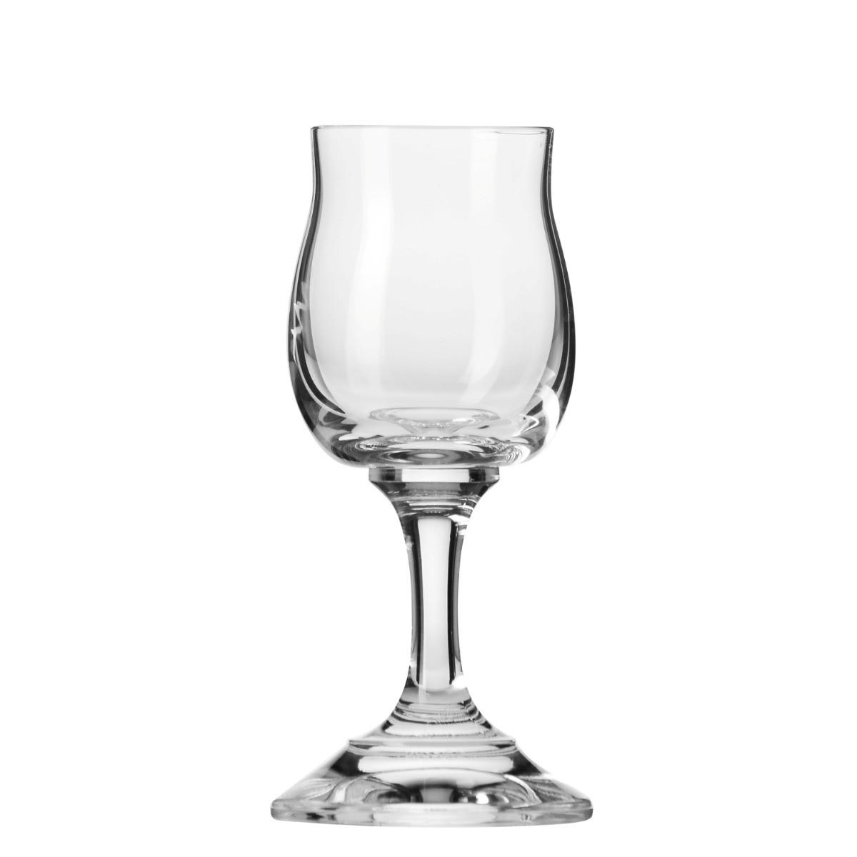 SCHNAPSGLÄSER GEMA, 6ER-SET, 25 ML - Transparent, Glas (0.025L) - Krosno Glass