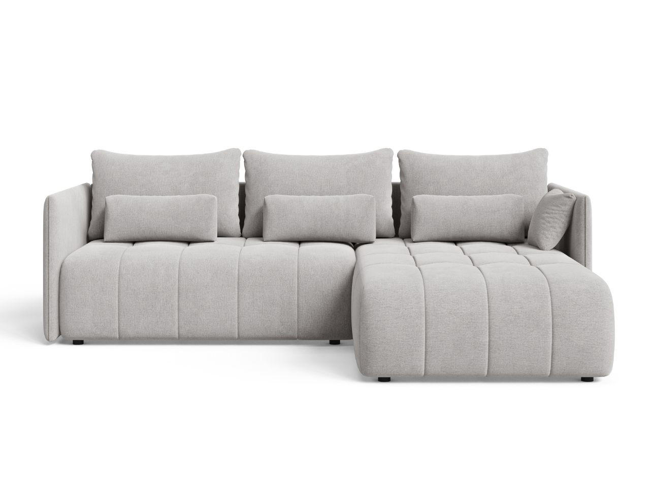 Graingold Ecksofa Grau 245x182 cm