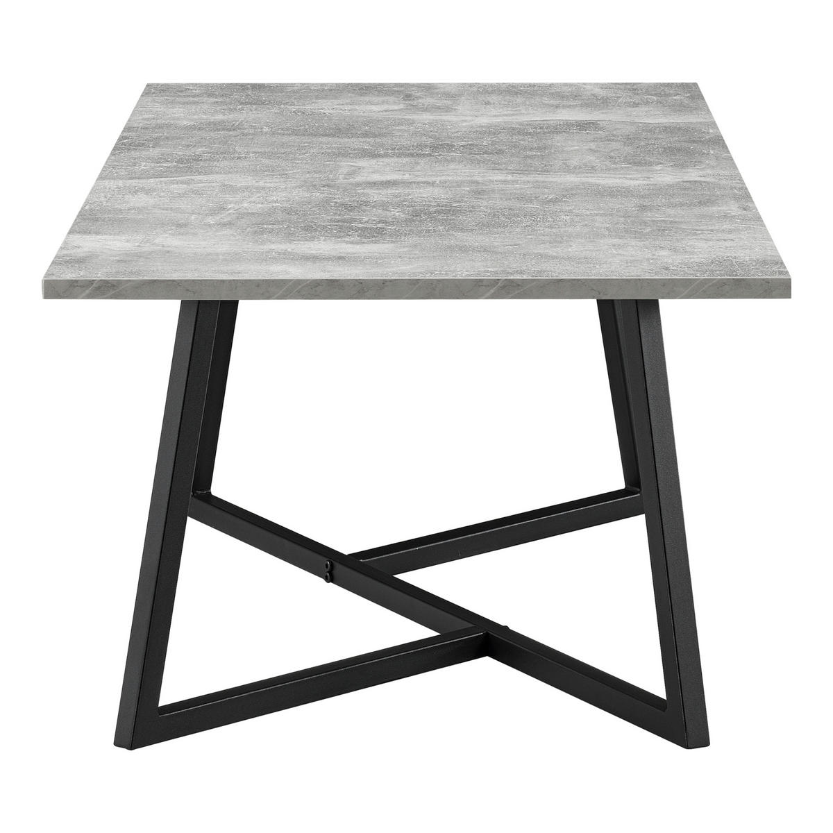 KONZOLOVÝ STOLEK Mosta 120/60/45 cm - světle šedá, kompozitní dřevo (60/120/45cm) - [en.casa]