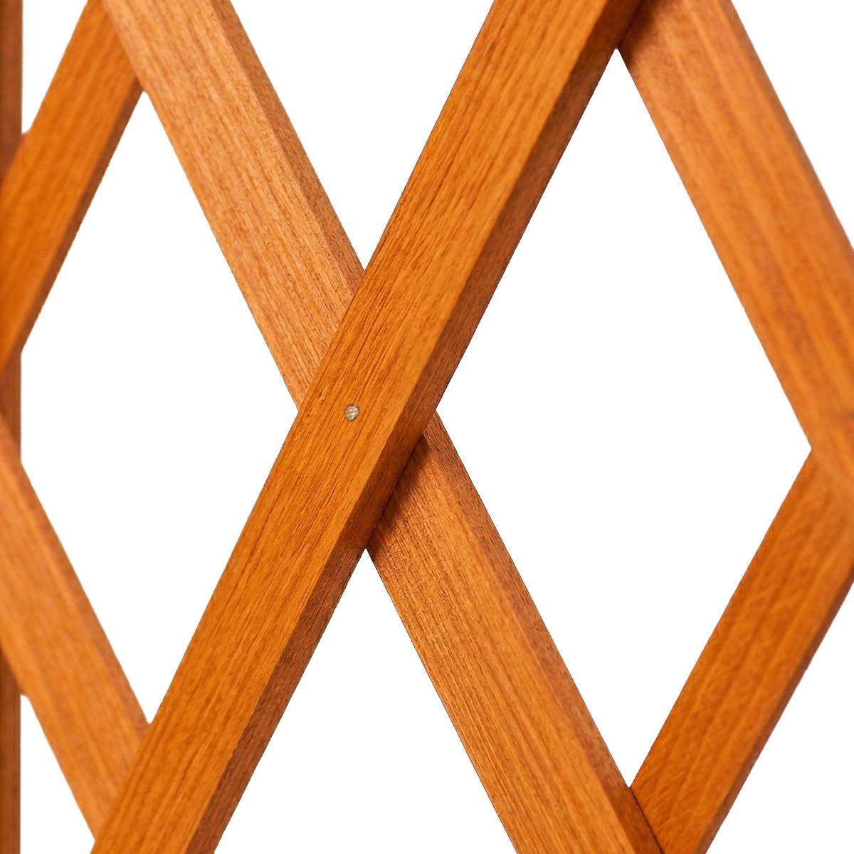 3XRANKGITTER - Orange, Holz (90/310/1.5cm) - Relaxdays