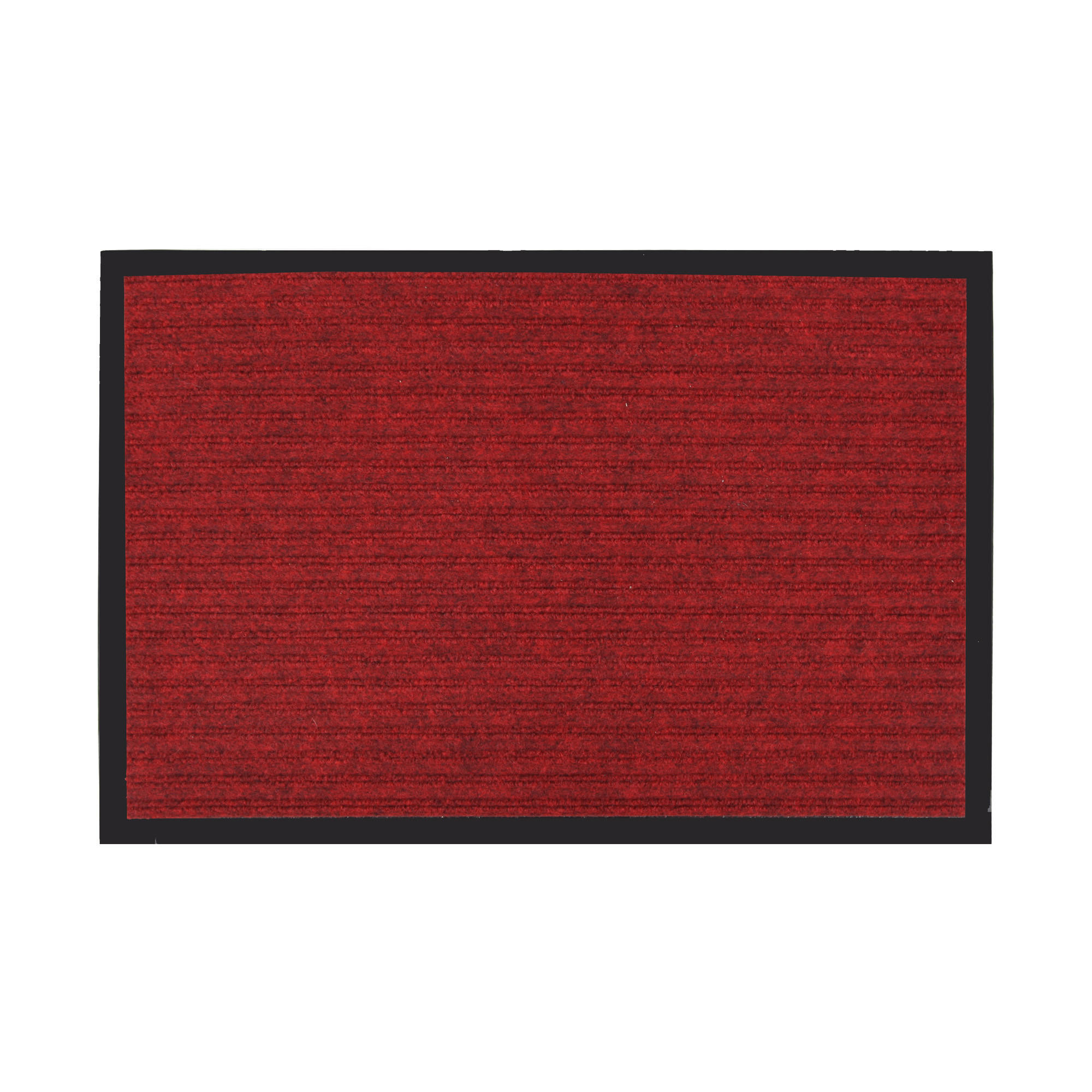 FUSSMATTE Schmutzfangmatte Rot 60x40cm - Rot, Textil (40/60cm) - Bestlivings