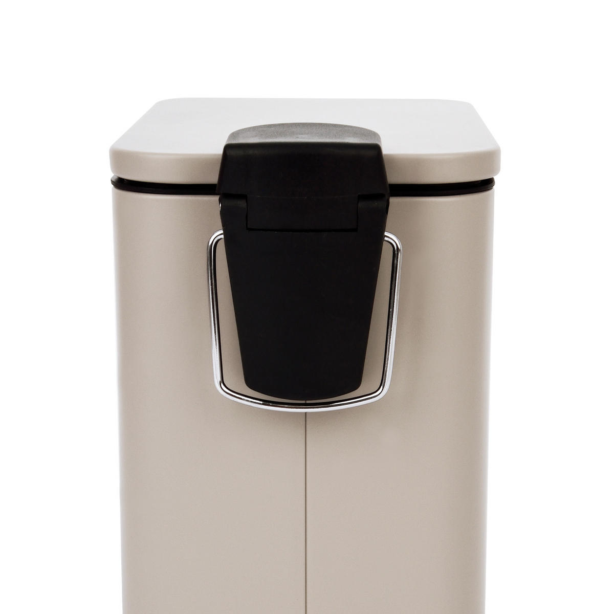 MÜLLEIMER ST5 5L Taupe - Taupe, Metall (14/28/29cm) - SVITA