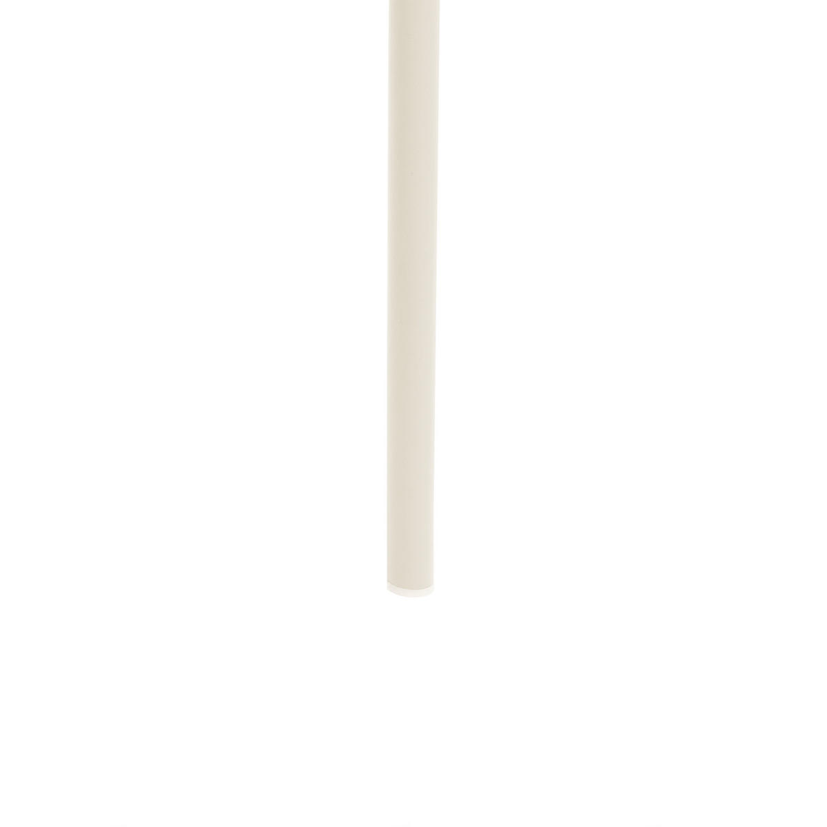 ÉTKEZŐSZÉK 2 darabos Szett Műanyag Bézs Milaca - bézs, műanyag/fém (46/81/62cm) - Beliani