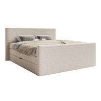 BOXSPRINGBETT VELIPOJA EASY CLEAN 160x200 cm, Beige - Beige, Textil (160/200cm) - Fedve