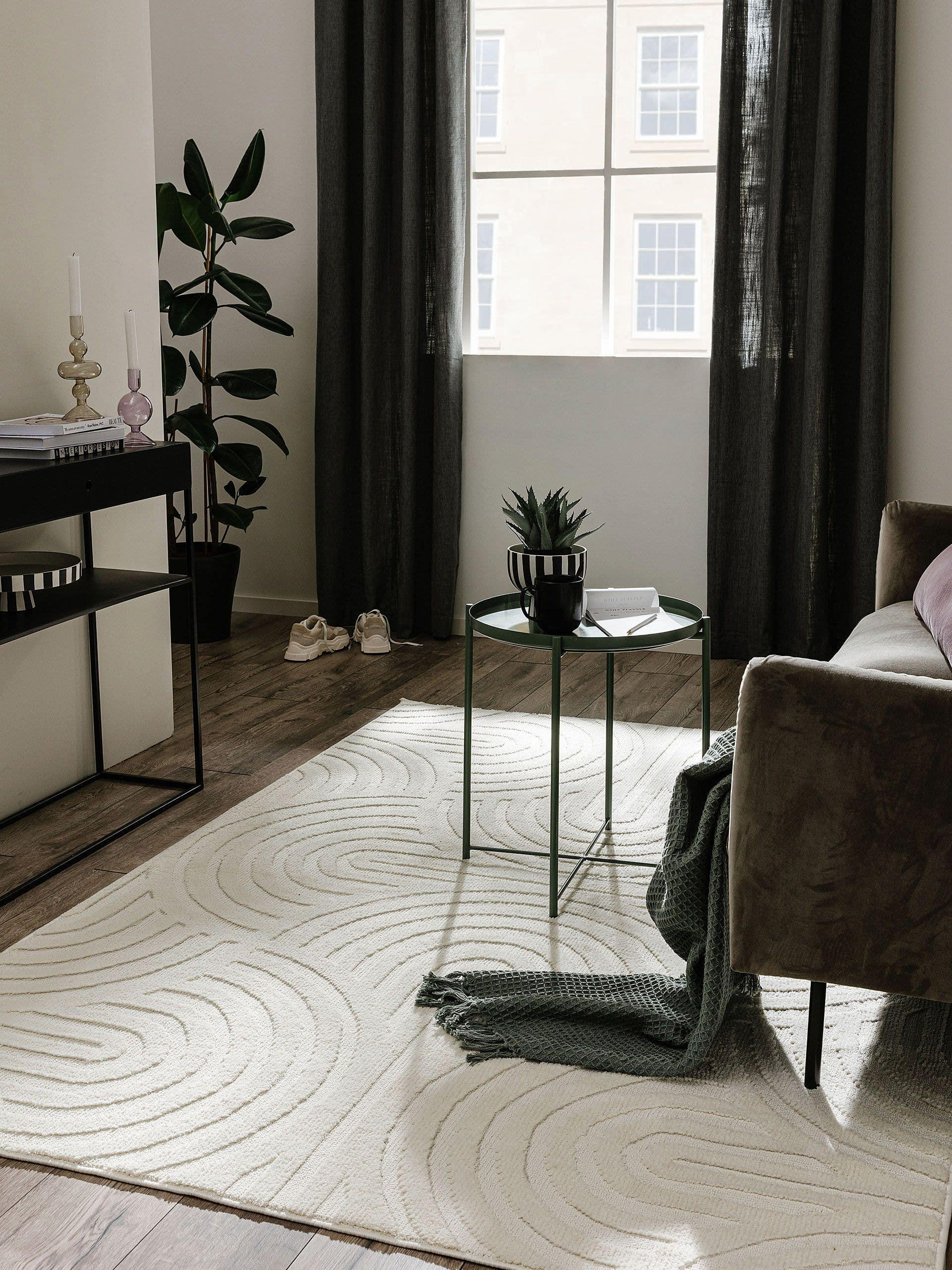 TEPPICH Paloma Cream 160x230 cm - Creme, Textil (160/230cm) - benuta Pop