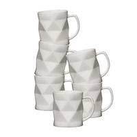 BECHER Tekia weiß 400 ml 6er Set - Weiß, Keramik (0.4L) - Ritzenhoff Breker