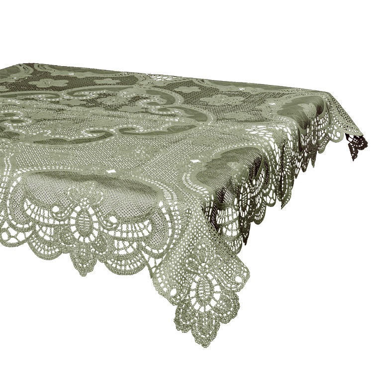 Unique Living Tischdecke Grün 90x90 cm