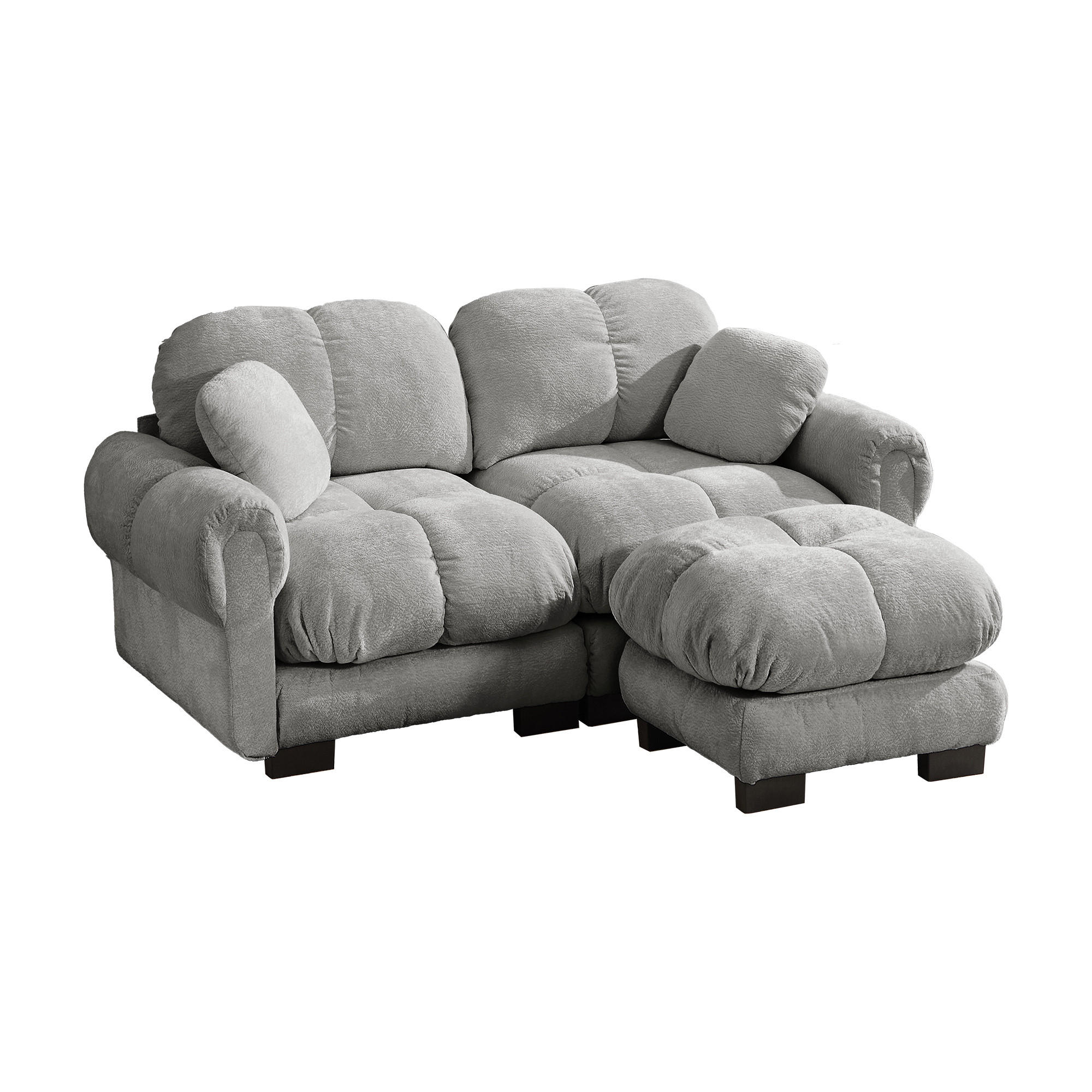 Meubliv Sofa Hellgrau 190x149 cm