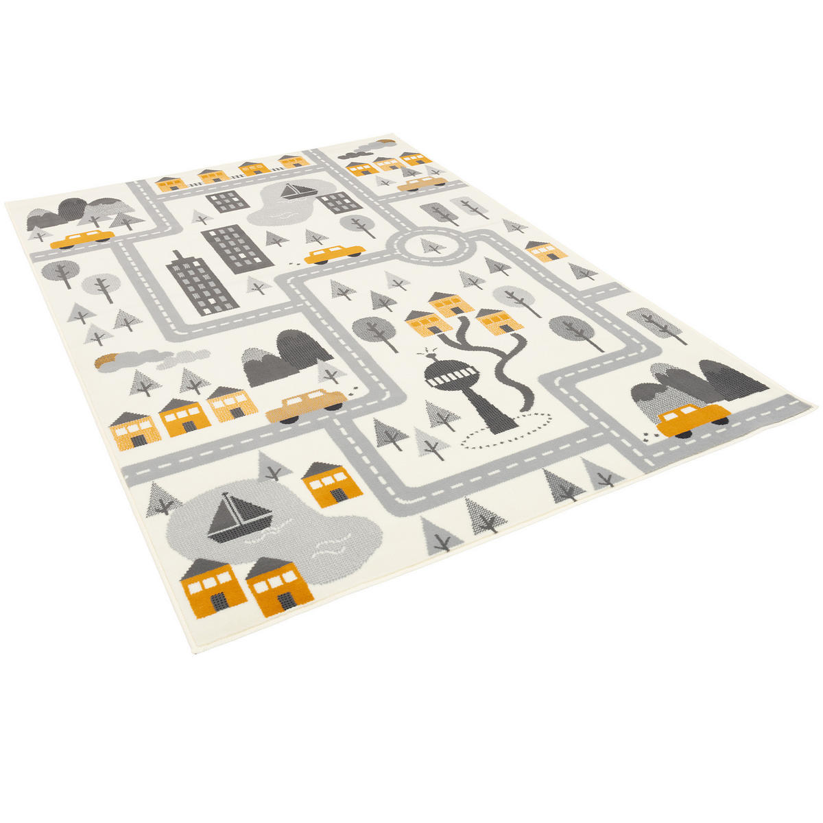 KINDER STRASSENTEPPICH PASSION KIDS - Creme, Textil (120/170cm) - Pergamon