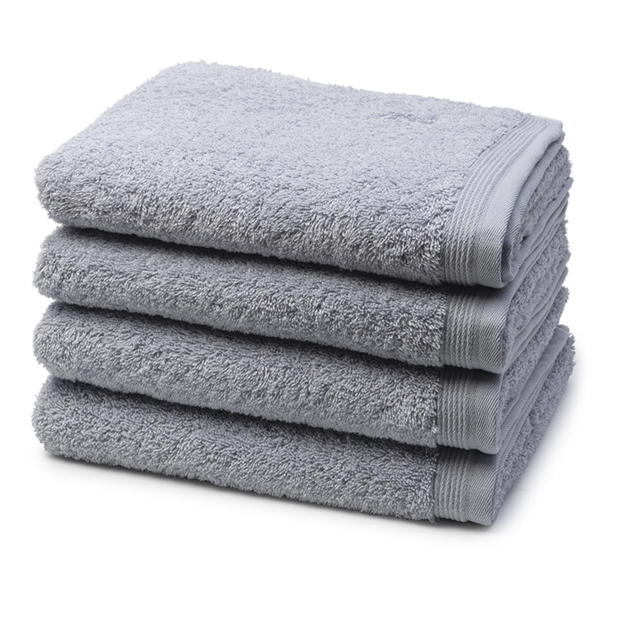 HANDTUCH Superwuschel 4er-Set - Hellgrau, Textil (50/100cm) - MÖVE