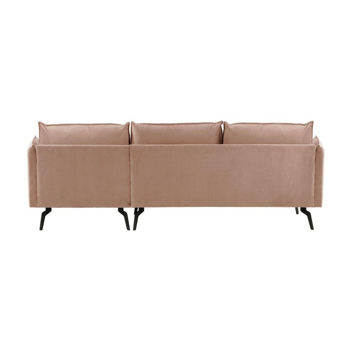 ECKSOFA Layla Rechts-Velluto 14 - Lila, Holz/Textil (278/160cm)