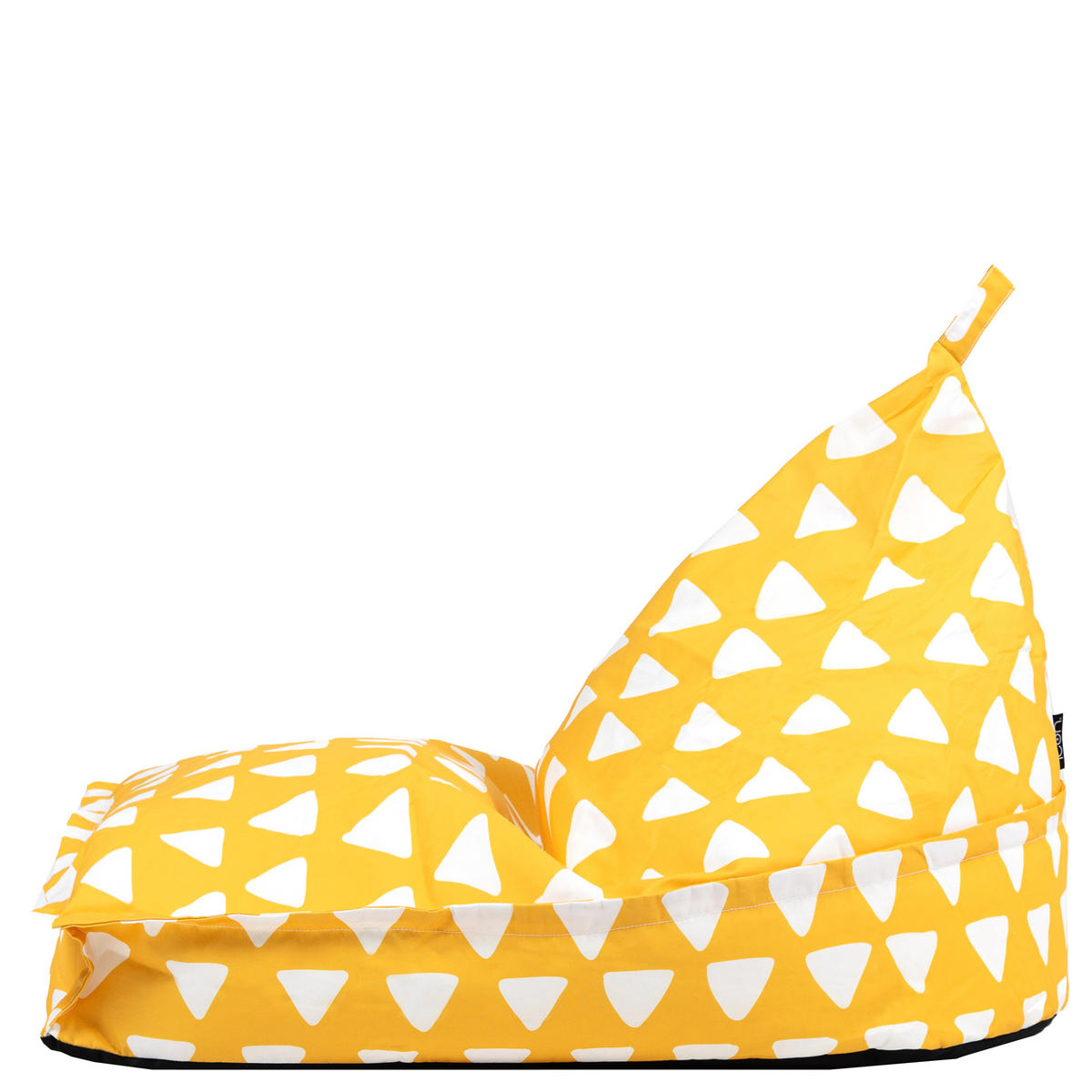 KINDERSITZSACK Liege Dreieck - Gelb, Textil (72/66/102cm) - icon