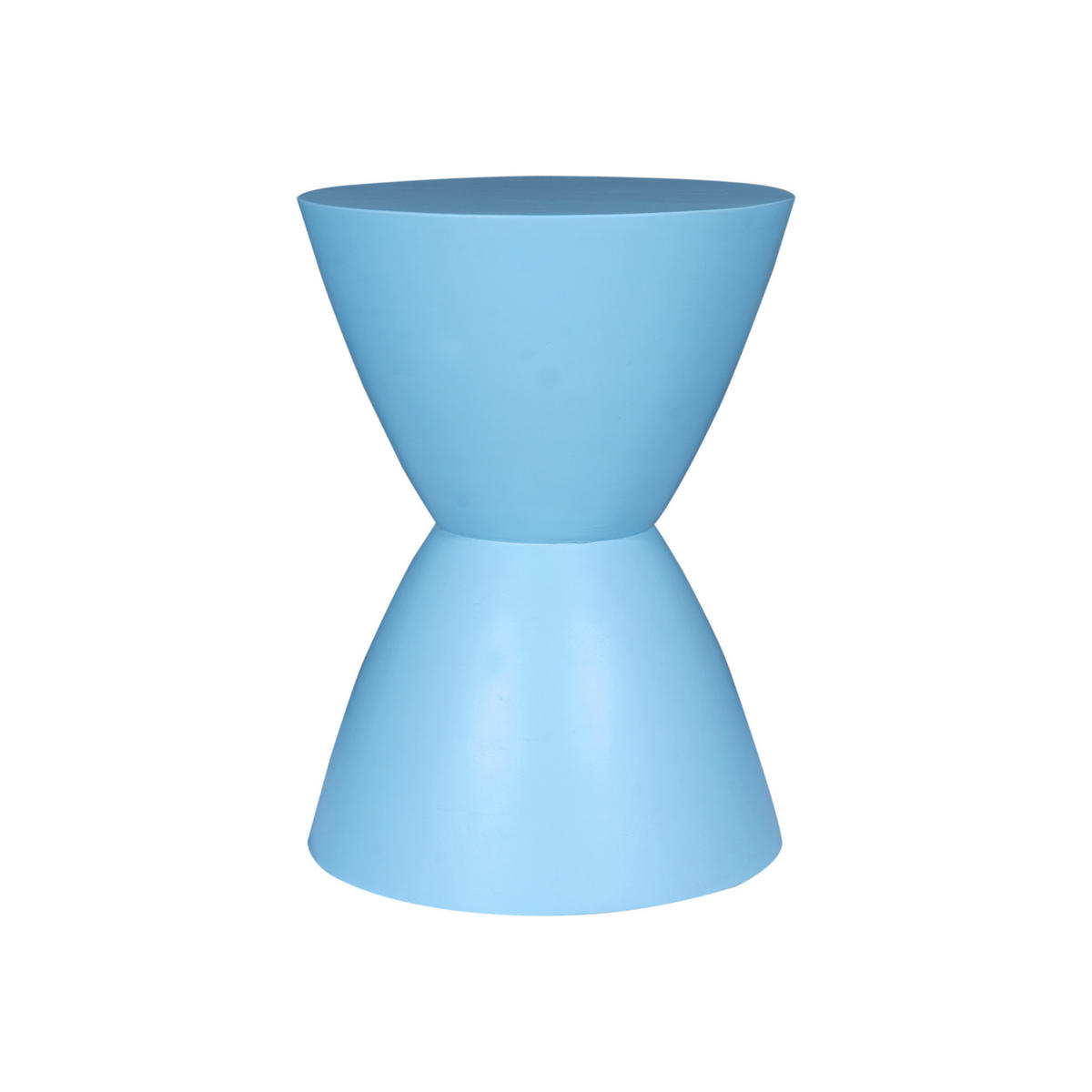 BEISTELLTISCH Abbey Blau 33/33/45 cm - Blau, Holz (33/33/45cm) - Starfurn