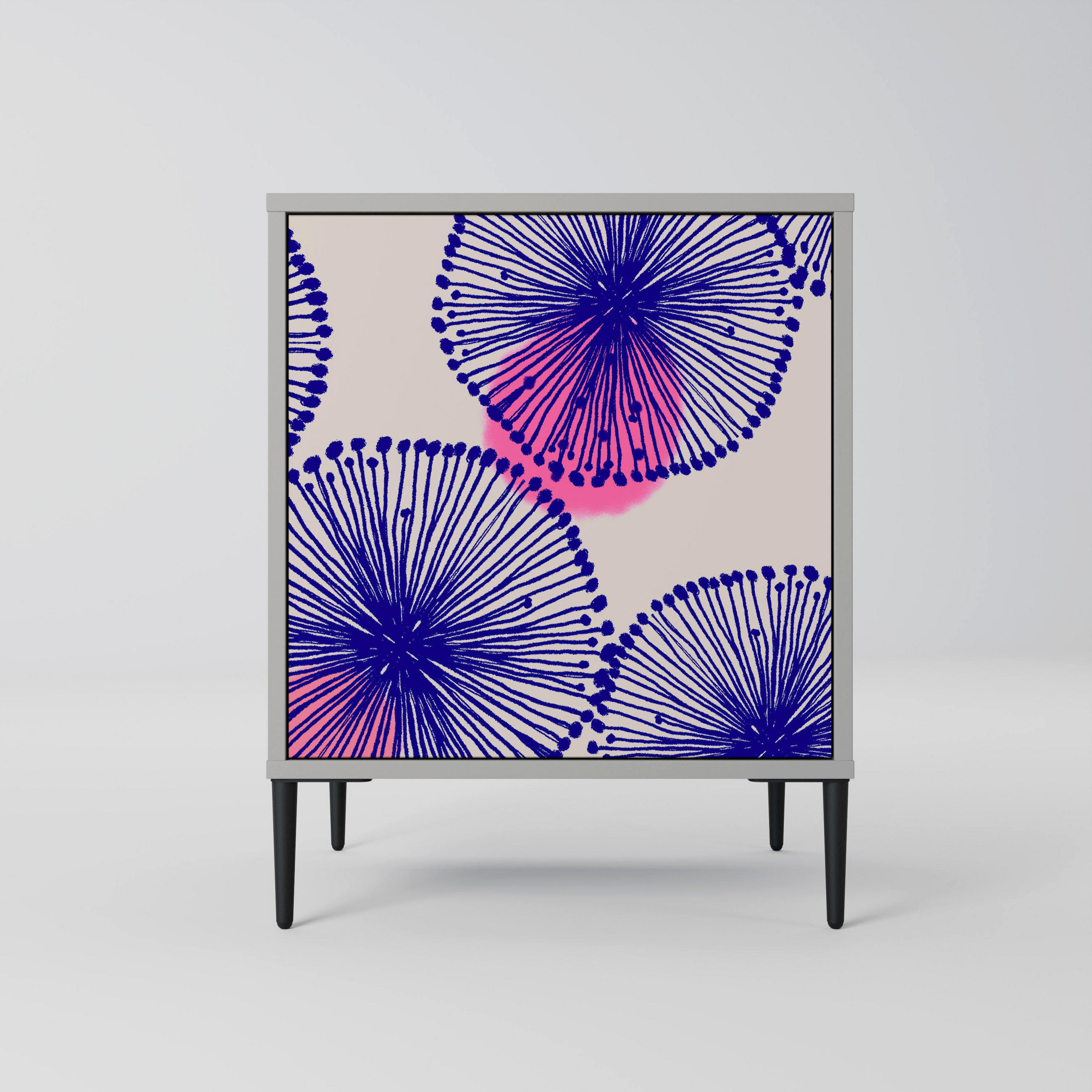SpaceRebels Sideboard Grau 57.5x72.5x42 cm