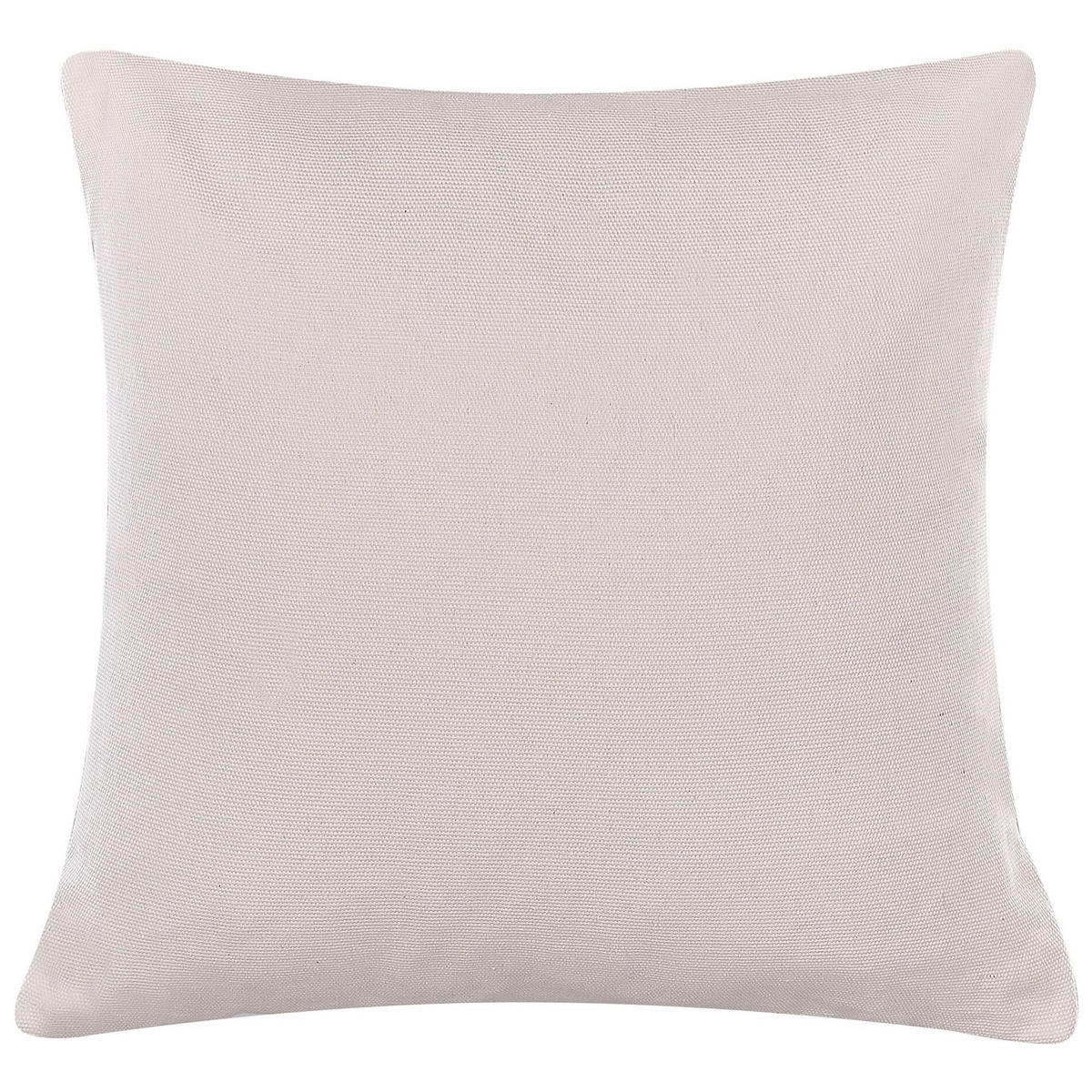 DEKOKISSEN 2er-Set Taupe 45/45 cm Quercus - Graubraun, Textil (45/45cm) - Beliani