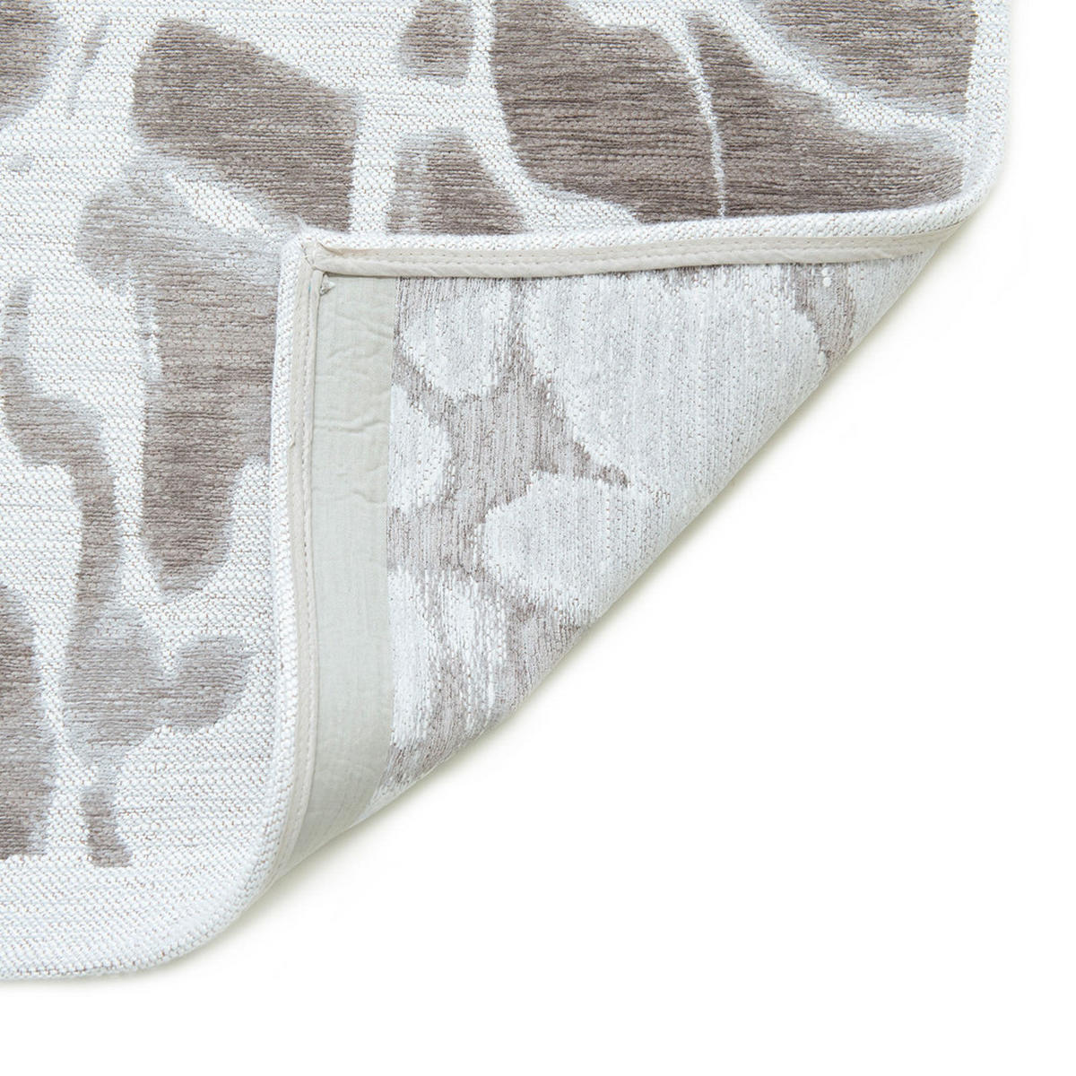 TEPPICH Grit Meditation 80/250 cm - Grau, Textil (80/250cm) - Louis De Poortere