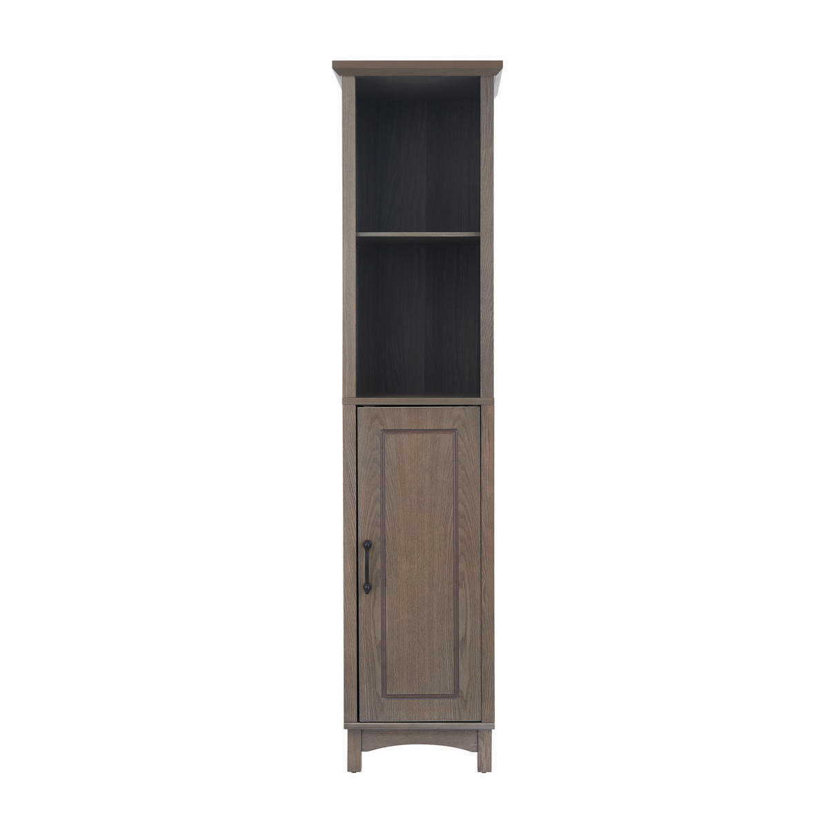 HOCHSCHRANK Bräunen - Braun, Holzwerkstoff (38.1/160/33cm) - Teamson Home