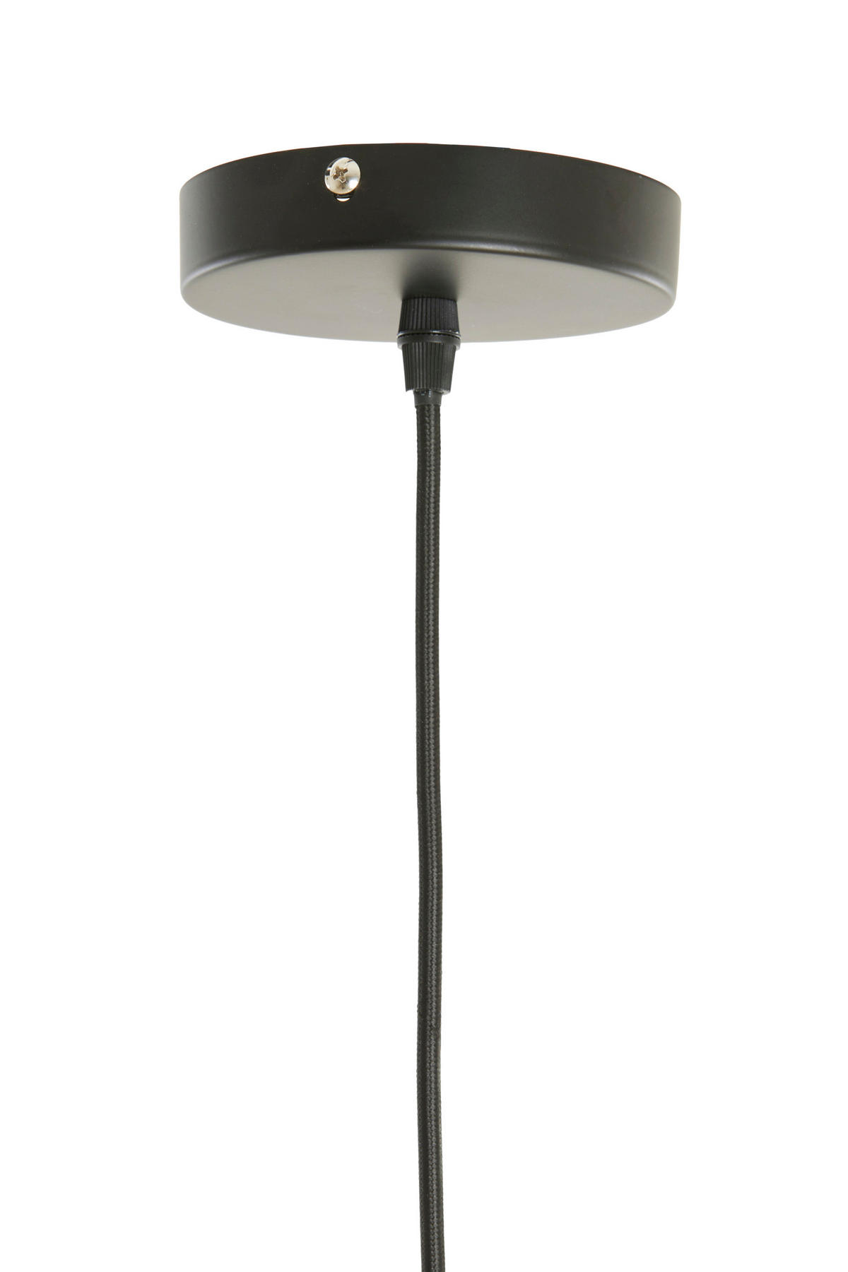 HÄNGELAMPE - Bronze - 31/31/38 cm - Messingfarben, Textil (31/31/38cm) - Light & Living