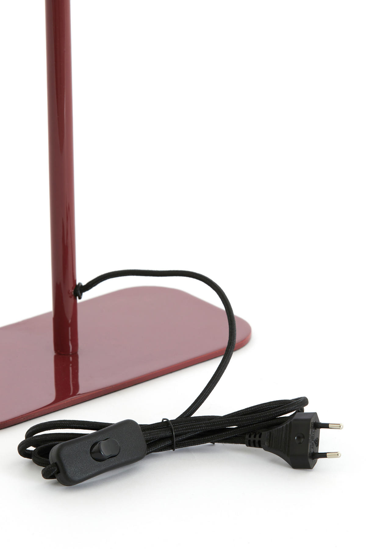 TISCHLAMPE Elenie Rot 25/13/48 cm - Rot, Metall (25/13/48cm) - Light & Living