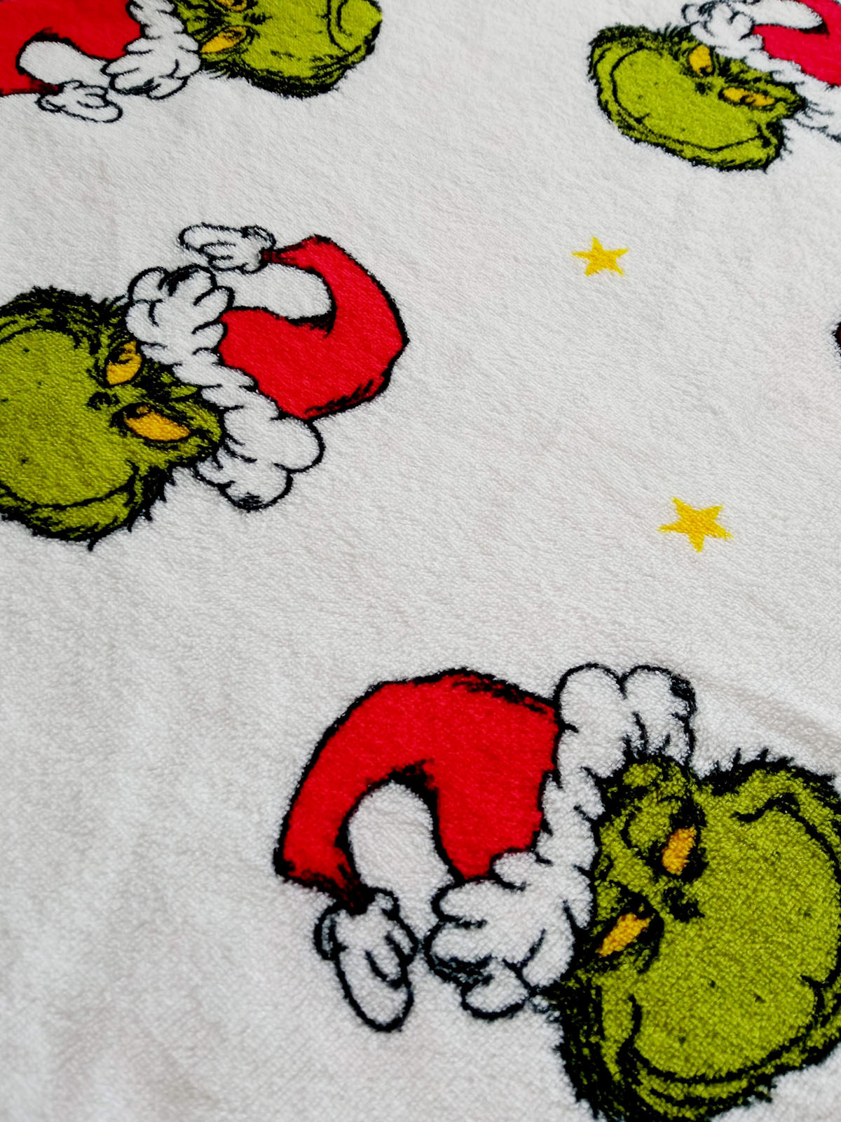 KUSCHELDECKE The Grinch TV Decke mit Ärmeln und Taschen Weiß 130 x 170 cm - Weiß, Textil (130/170cm) - United Labels