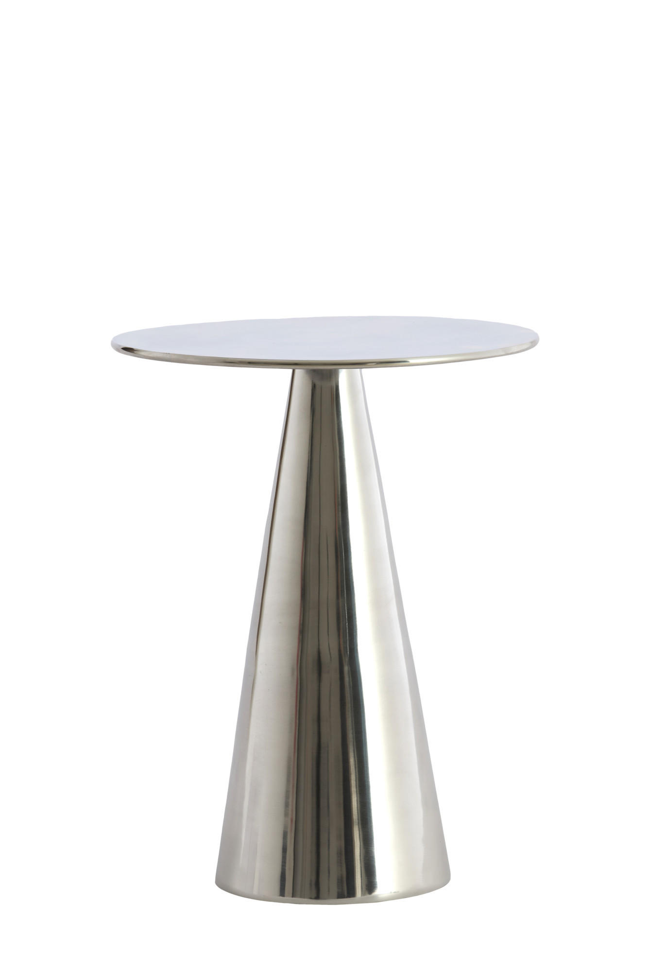 BEISTELLTISCH Leova Grau Ø35/45 cm - Grau, Metall (35/35/45cm) - Light & Living