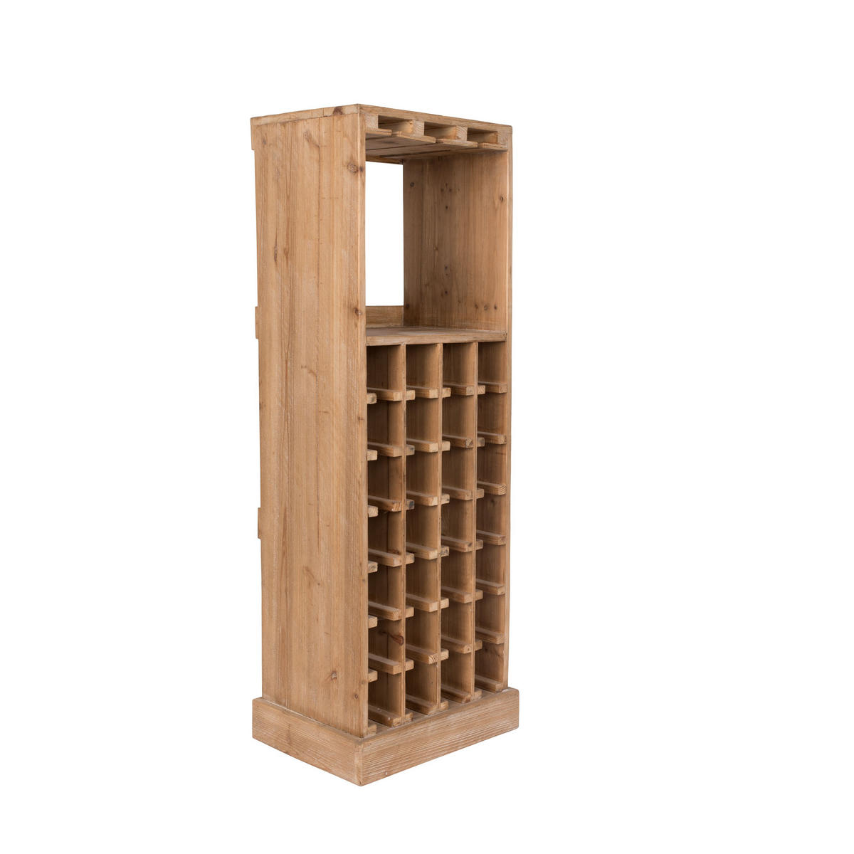 WEINSCHRANK Claude Holz Braun - Braun, Holz (43.5/118.5/315cm) - Dutchbone