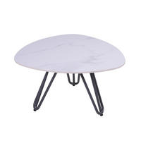 GARTENTISCH Karl 68 cm Terrassentisch - Grau, Metall (68/68/39cm) - DELUKE