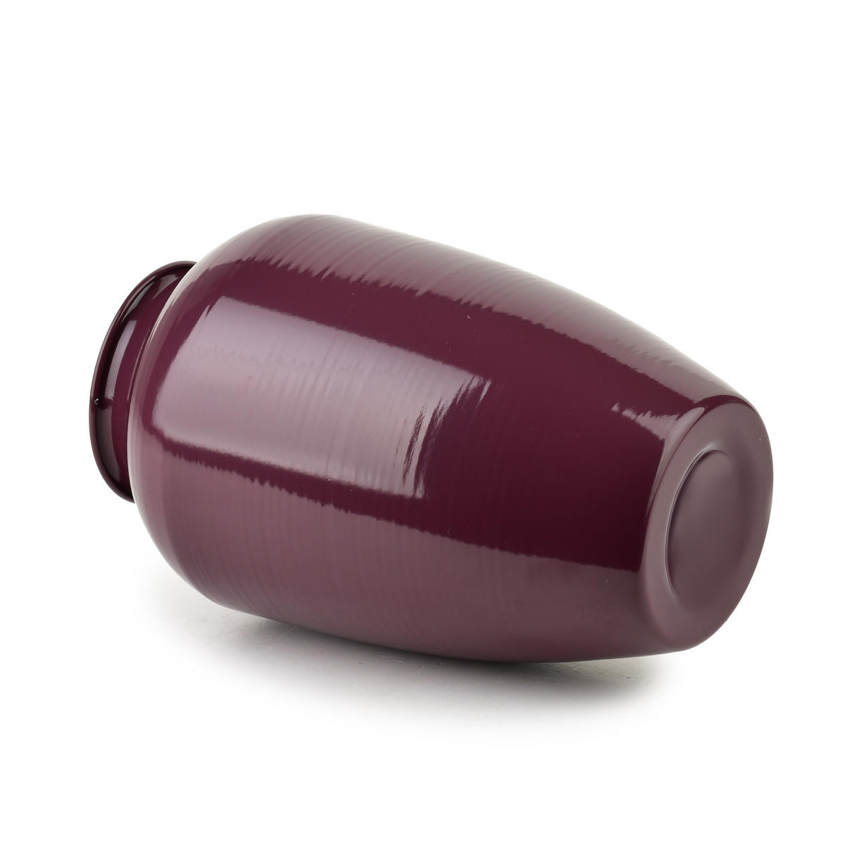 VASE Roger Violett 10x16,3xh26,5 cm Metall - Violett, Metall (26.5cm) - Mondex