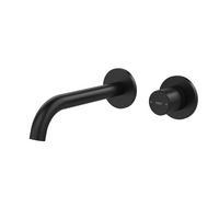 WASCHTISCHARMATUR Unterputz Schwarz 28,1/14/6,5 cm - Schwarz, Metall (28.1/14/6.5cm) - EMKE