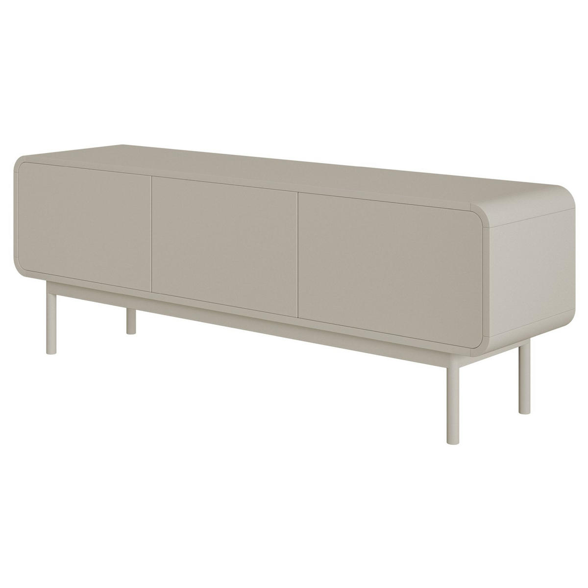 TV-LOWBOARD Oro Greige mit 3 Schubladen 154 cm - Taupe, Holz/Holzwerkstoff (154/53.4/40cm) - Selsey