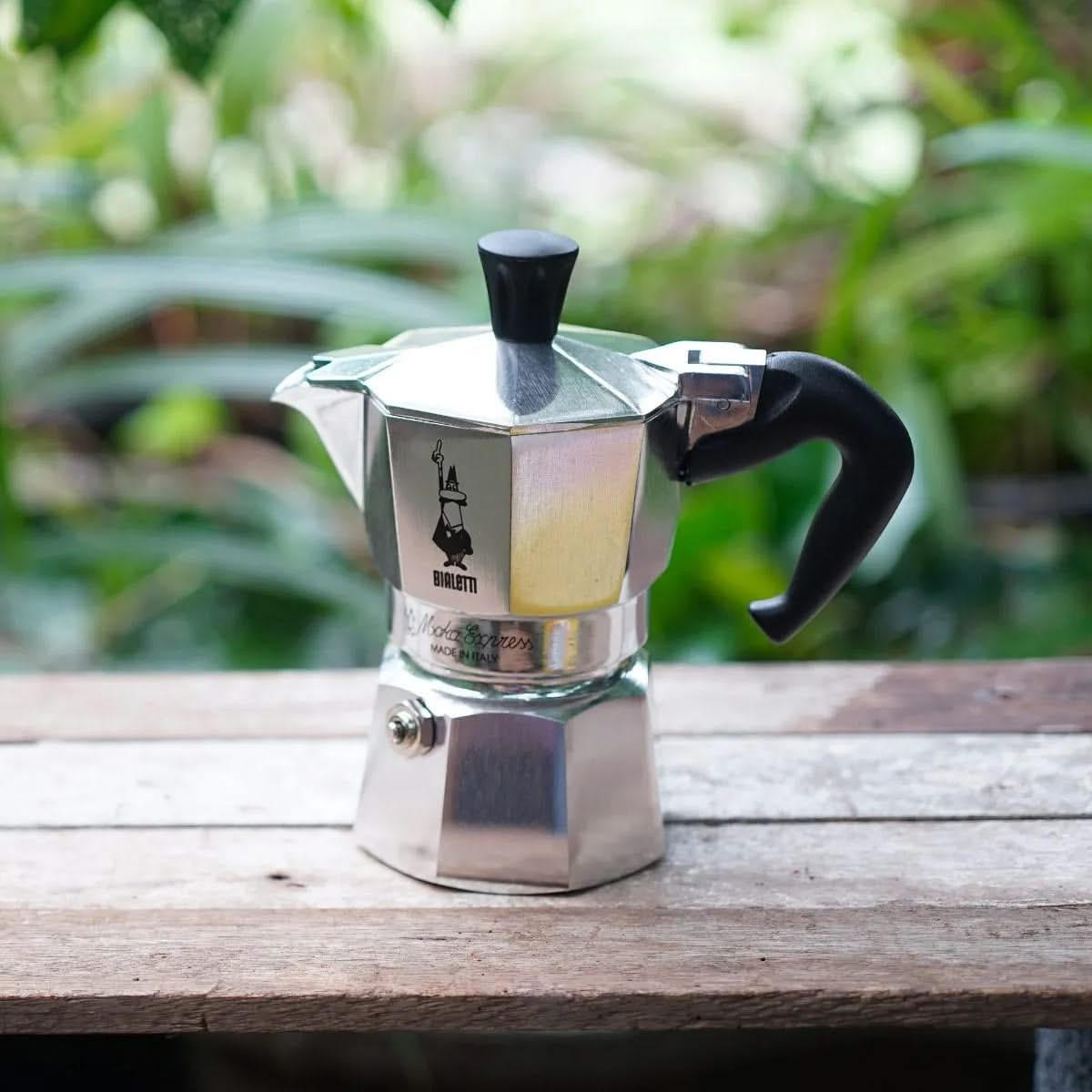 KAFFEEMASCHINE Percolator Moka Express 2 Tassen - Silberfarben, Metall (2/15/7cm) - Bialetti