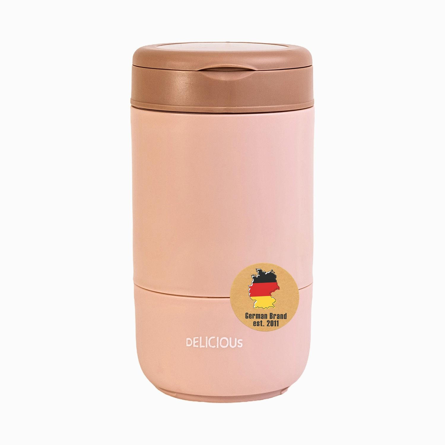 THERMO LUNCH BEHÄLTER 270/370 ml - Rosa, Metall (0.37L) - Intirilife