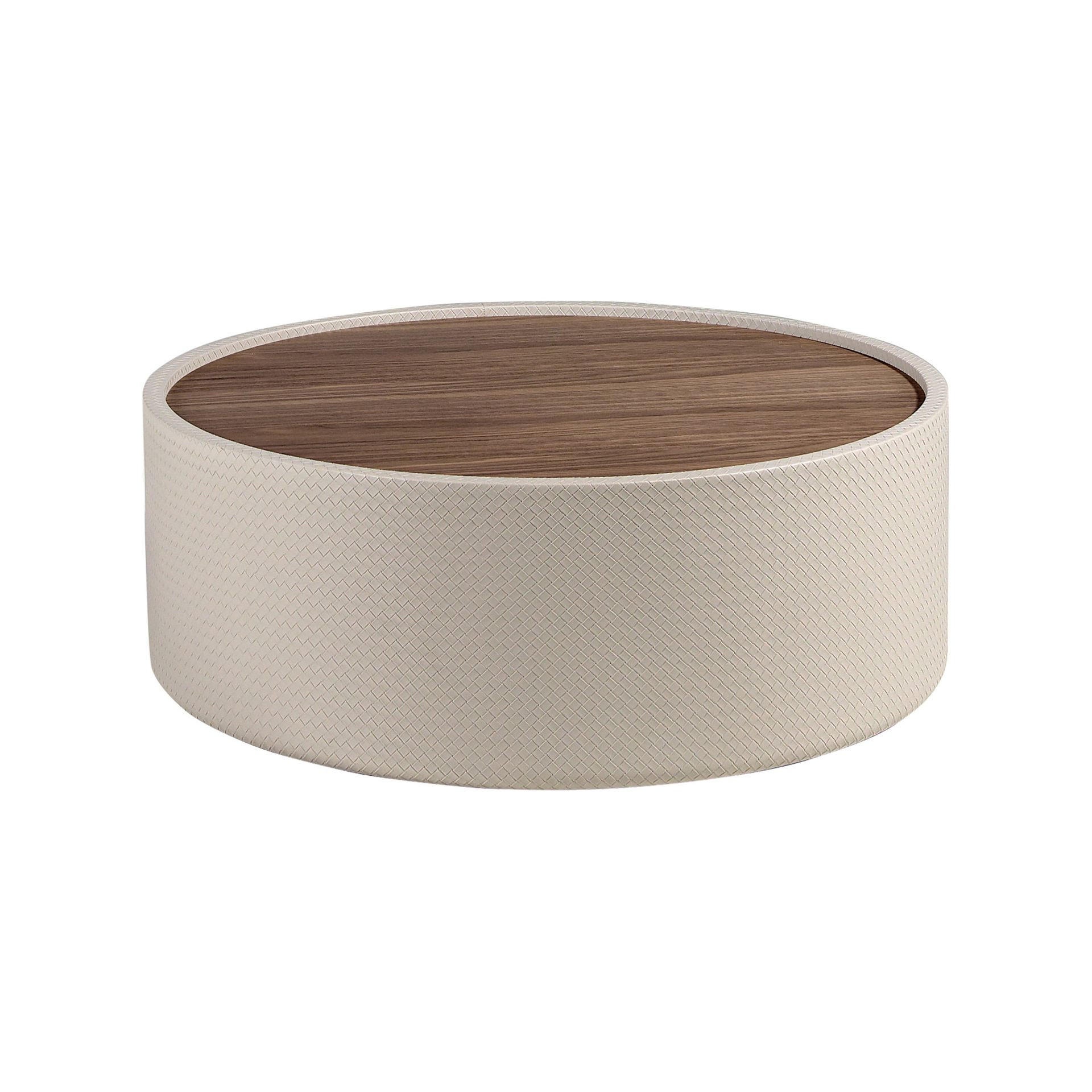Angel Cerda Couchtisch Sahara, Walnuss 80x28x80 cm