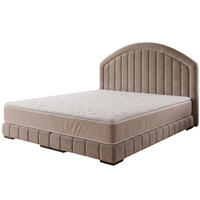 POLSTERBETT LEON2 90x 200 cm Farbe: Creme - Creme, Textil (90/200cm) - A&J MöbelLand