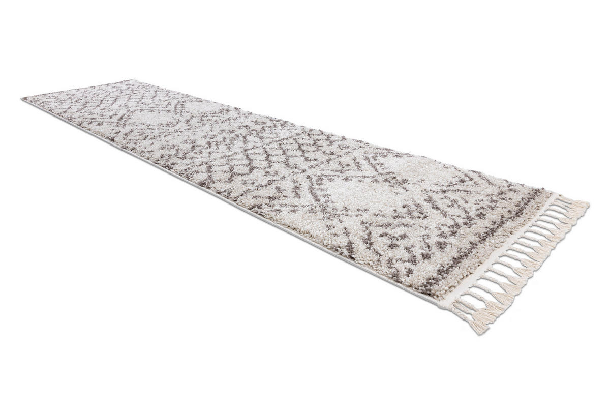 TEPPICH Berber 80/300 cm - Creme, Textil (80/300cm) - rugsX