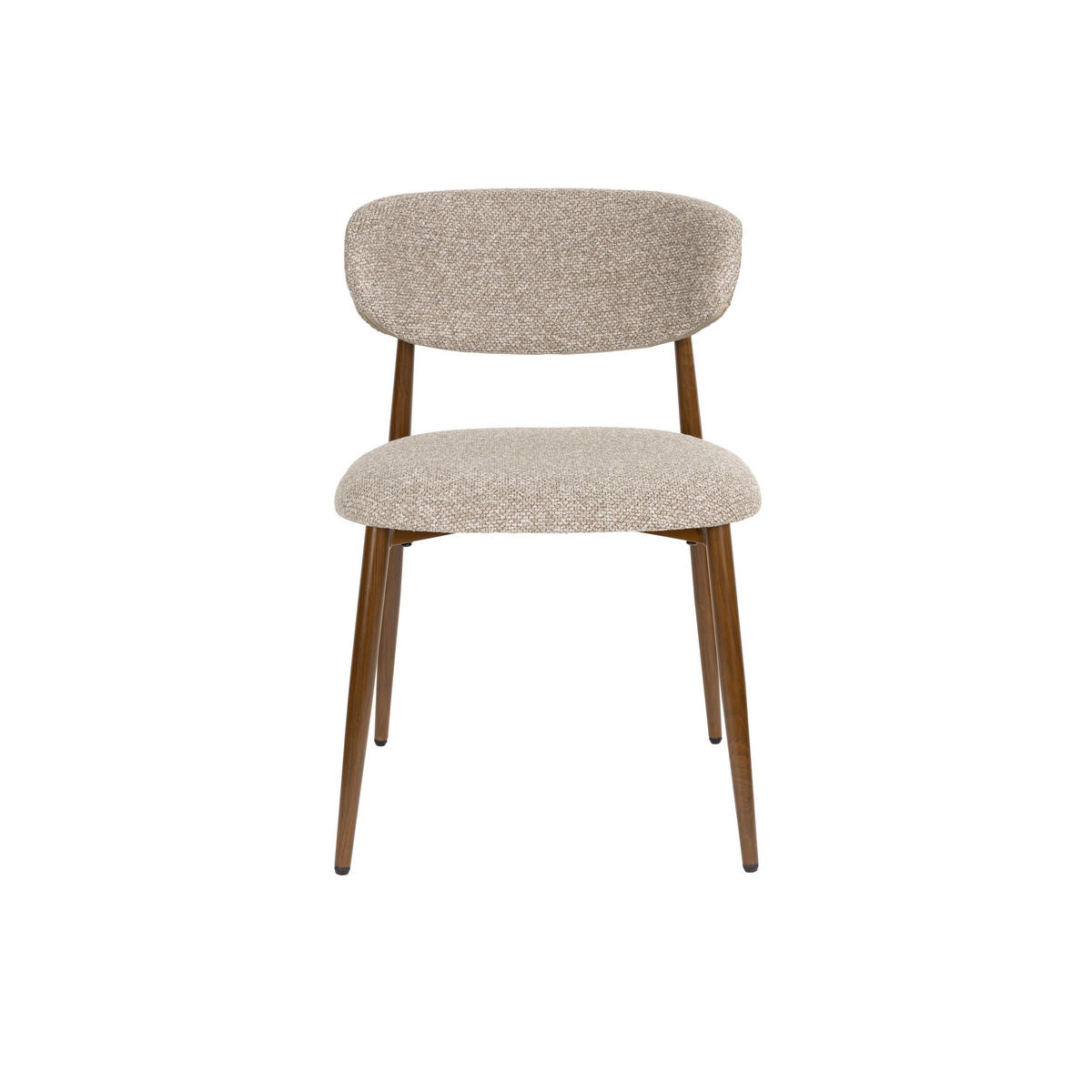 ESSZIMMERSTUHL Noor Taupe - 2 er Set - Taupe, Kunststoff (51/77.5/53cm) - Housecraft Living